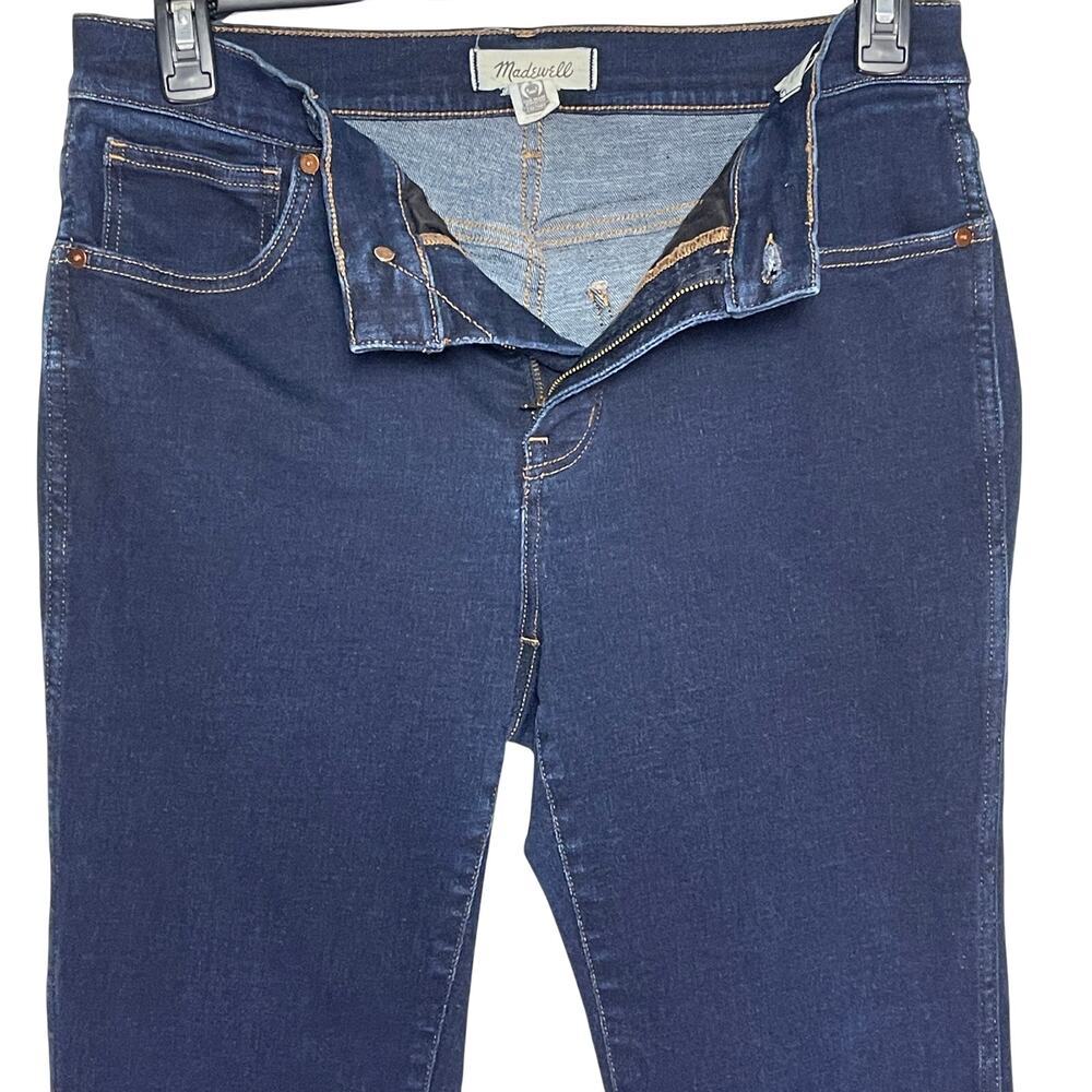 MADEWELL Women’s Midrise Stovepipe Dark Wash Jean size 30 - Picture 5 of 6